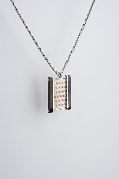 Getto Deri قلادة من الفولاذ المقاوم للصدأ