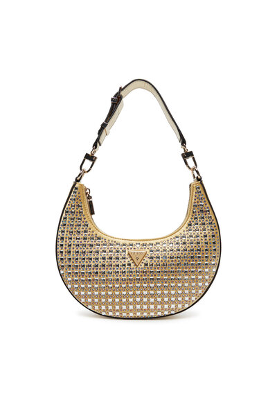 Guess Women's Handbag Gold HWIG9205010
