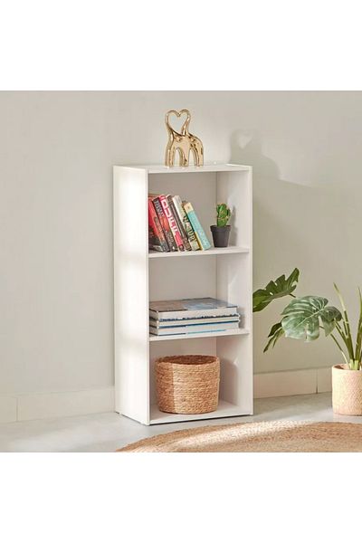 Home Box Vanilla Junior 3-Tier Bookcase