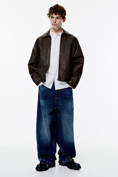 Pull & Bear Suni Deri Ceket