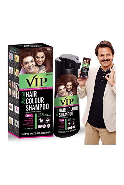 Vip شامبو لون الشعر الطبيعي الأصلي 180 مل