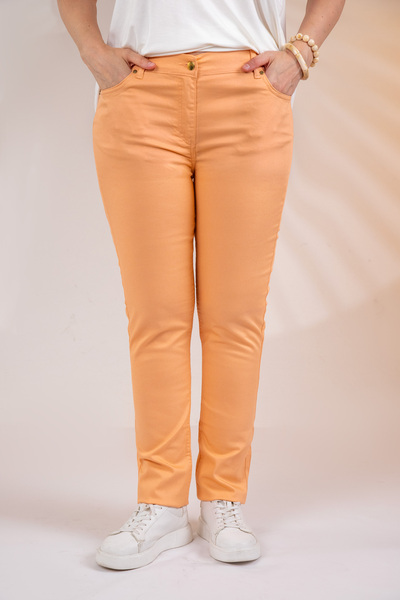 Roxxlen Plus Size Cotton Trousers
