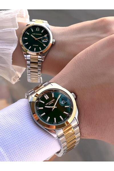 Lee Cooper Men's and Special Design 2-Year Warranty 5 Atm Water Resistant Couple Watch Cf.Lc08189.1