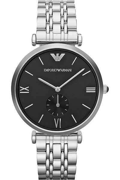 Armani Unisex Watch, AR1676, Silver