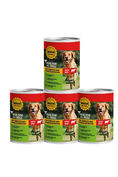 Mikan Hrană umedă pentru câini 4x1240g