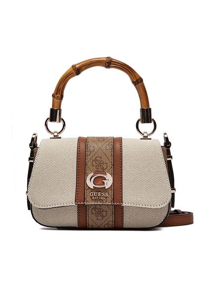 Guess Women's Handbag Ecru HWAG9337780