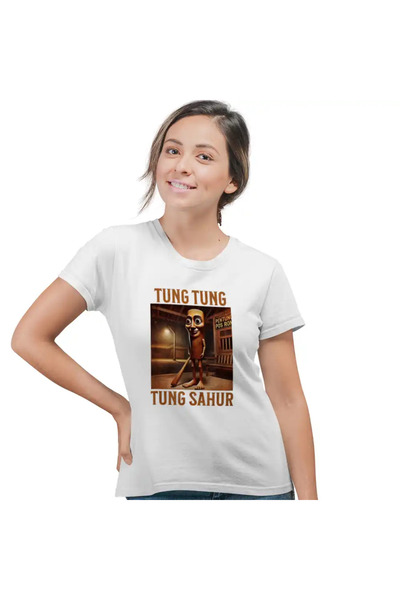 OEM Women's T-shirt Brainrot Tung Tung Tung Sahur