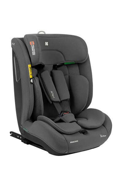 Kikka Boo Scaun auto cu isofix KikkaBoo 76-150 cm i-Flit i-SIZE Dark Grey,Con...