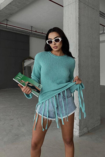 STİLVİA سترة نسائية ضيقة برقبة دائرية من Mint