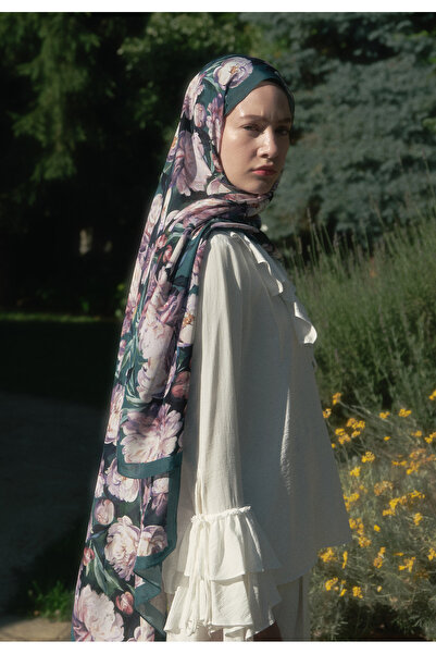 Fresh لوتس فلوش فيسكوز شال بترولي