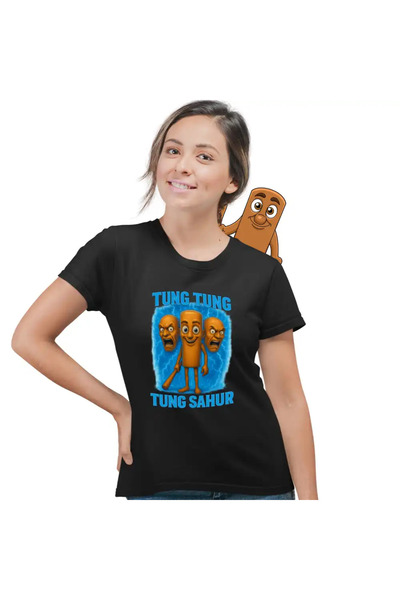 OEM Women's T-shirt Brainrot Tung Tung Tung Sahur