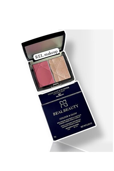 real beauty Highlighter and Blush – COLOUR & GLOW No. 657