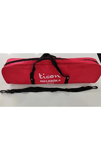 Ticon Melodika 32 Tuşlu Çantalı Kırmızı