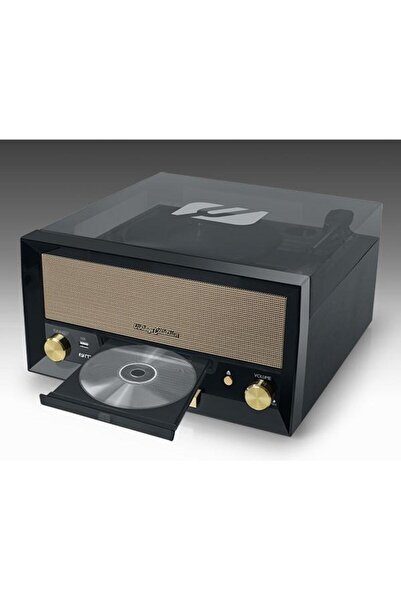 Muse Pick-up MT-110 B, Bluetooth, Radio FM, CD Player, USB, 20 W (Negru)