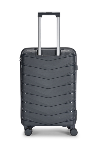 LİMRA 4-piece luggage set made of shatter-resistant polypropylene, 28-24-20-12 inches