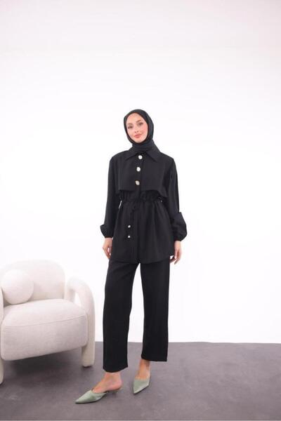 Tebrikler tekstil Women's Summer Hijab Suit Model G3341