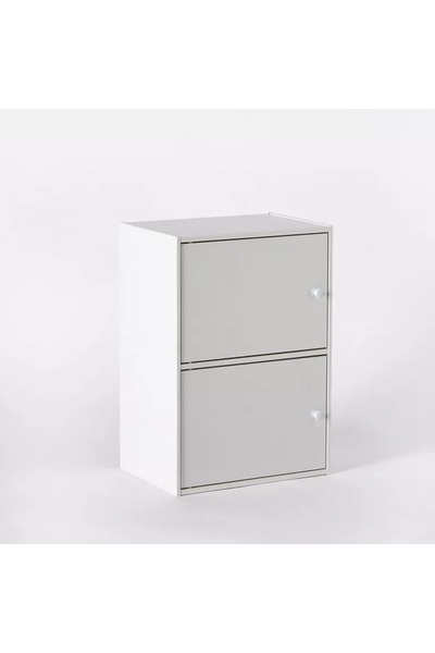 Home Box Vanilla Junior 2-Door Storage Unit