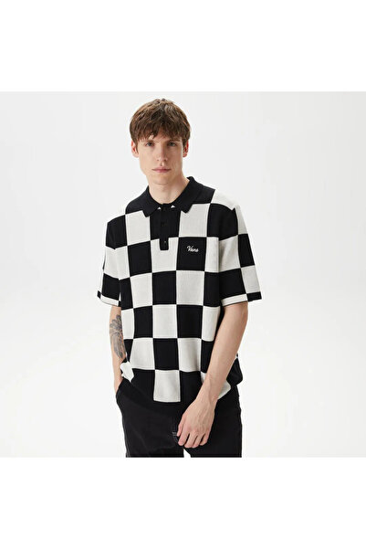 Vans سترة باركر بولو على شكل رقعة الشطرنج