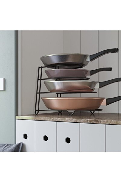 MayCap 4 Katlı Metal Organizer Tava Rafı