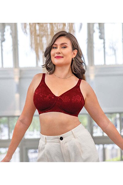 Enamor F135 Classic Minimizer Full Support Bra - Non Padded Non Wired Full Coverage 36B