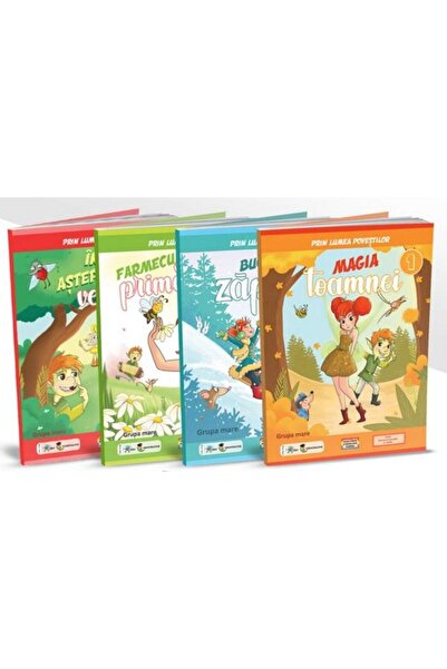 Editura EDU Set educativ - Prin lumea povestilor (Grupa mare)