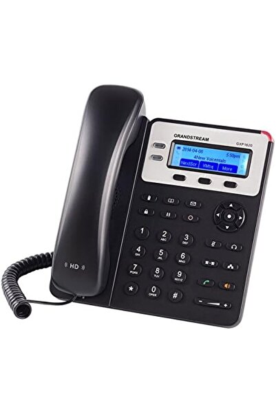 GRANDSTREAM GXP1625 BackLit VoIP IP Phone 2 SIP Line HD Voice 10/100 PoE Ready