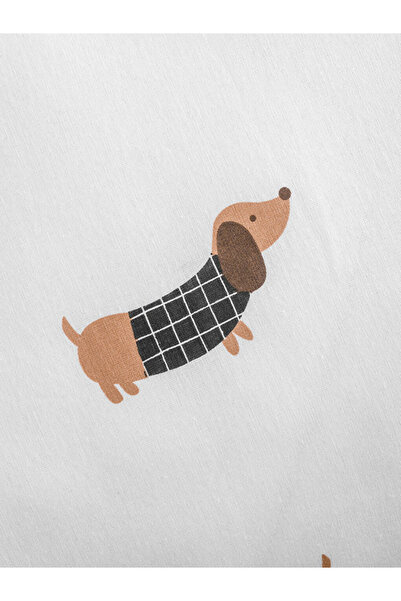 LC Waikiki Köpek Desenli Çift Kişilik Nevresim Seti