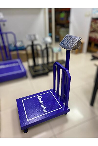 bozztech Teknika 600 KG Arka Korumalı Paslanmaz Çelik Tuşlu Terazi Baskül 45x60 Cm - 50 gram Hassasiyetli