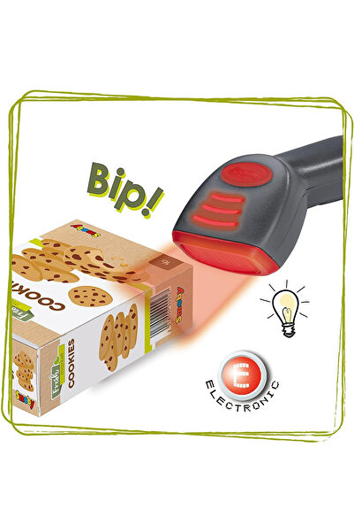 Cici Oyuncak Kız Erkek Çocuk Mega Boy Elektronik Meyve-Sebze Süpermarket Oyun Seti Yazar Kasası Aksesuarlı