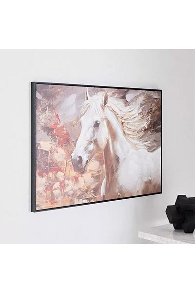 Home Box Ersel Horse Canvas Hand Painting - 60x90x2.5 cm