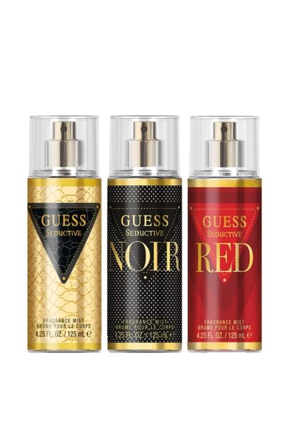 Guess Seductive For Women Fragrance Mist Set 3 X 125Ml (Seductive + Seductive Noir + Seductive Red)
