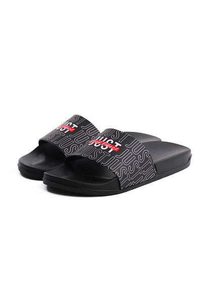 Onda Just Comfortable, Light Weight & Stylish Slide Slipper for Men - Black