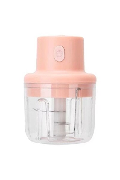 Rovitech Mini tocător de alimente electric portabil pentru usturoi și ghimbir, încărcare USB, impermeabil, 250 ml,