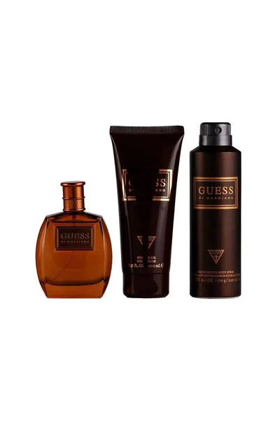 Guess By Marciano For Men Set Edt 100Ml + Sg 200Ml + Body Spray 226Ml