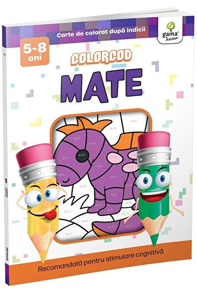 Editura Gama Ματέ. ColorCOD (5-8 ετών)