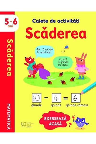 Editura Univers Enciclopedic Junior Caiete de activitati. Scaderea 5-6 ani (U...