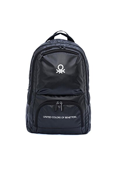 Benetton Siyah Unisex Okul Sırt Çantası 20871