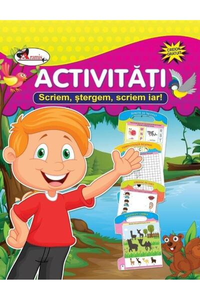 Editura Aramis Scriem, stergem, scriem iar! Activitati