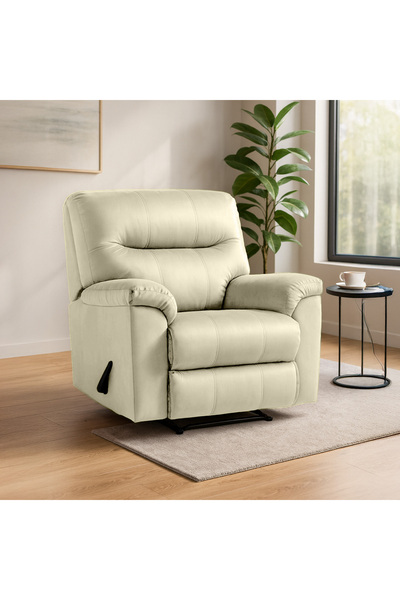 BACK COMFORT Cozy Cloud Velvet Rocking Recliner, Adjustable Back