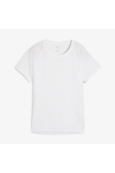 Puma Run Velocity Tri-Blend Women's White Running T-Shirt