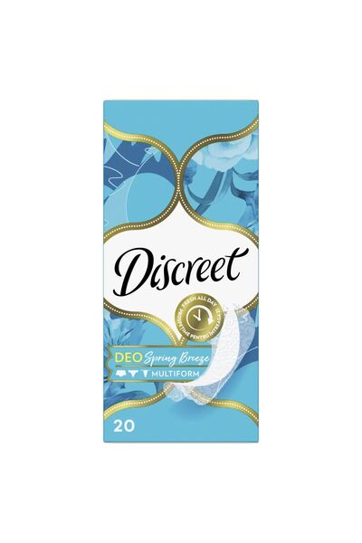 Discreet Absorbante Deo Spring Breeze Multiform 20buc
