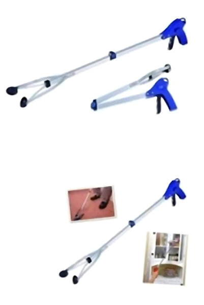 MayCap Katlanır Çubuk Atık Maske Yaprak Izmarit Tüm Çöp Toplama Aparatı Kıskacı