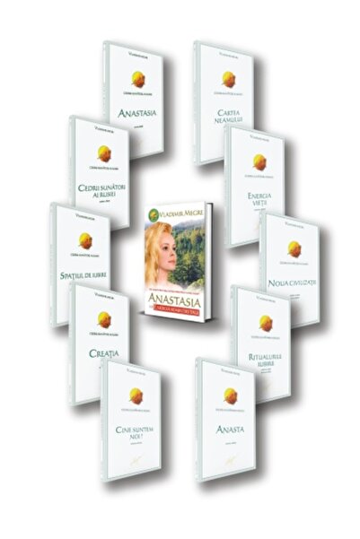 Dianusa Complete series with special edition Vladimir Megre: The Ringing Cedars of Russia - Set of 11 volumes