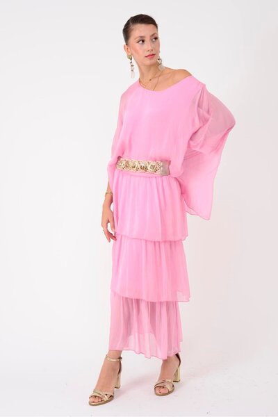 Park Moda 6105 PRATO YARASA ΦΟΡΕΜΑ ΑΠΟ ΜΕΤΑΞΙ ΜΕ ΣΤΡΩΣΕΙΣ