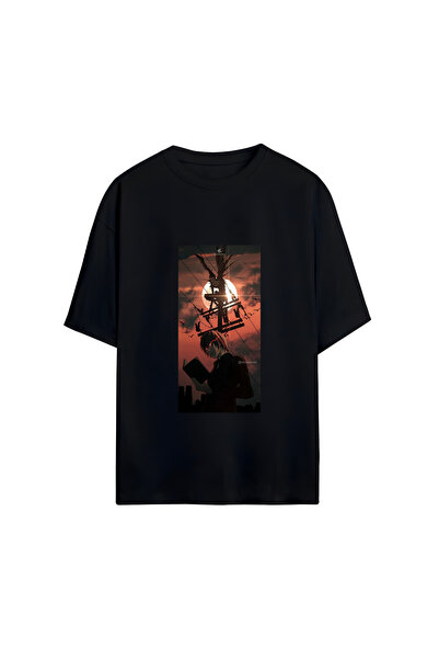 GraffTee TRICOU DE BUMBAC UNISEX OVERSIZE DE LA DEATH NOTE