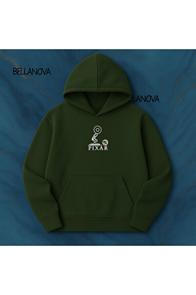 bellanova Κορυφαίας ποιότητας Unisex Φούτερ με κουκούλα και 3 κλωστές