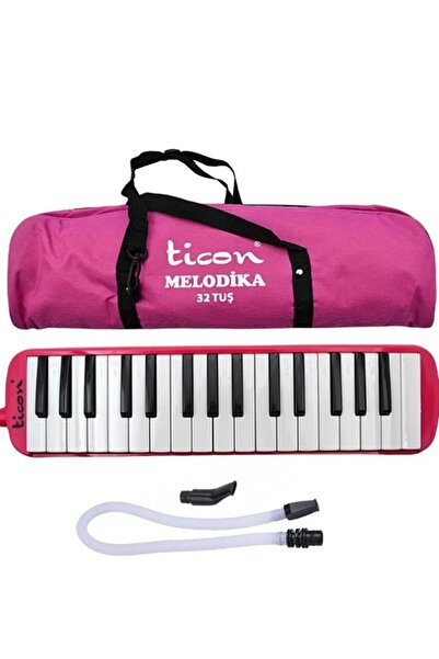 Ticon 32 K Melodika Yumuşak Çantalı Pembe