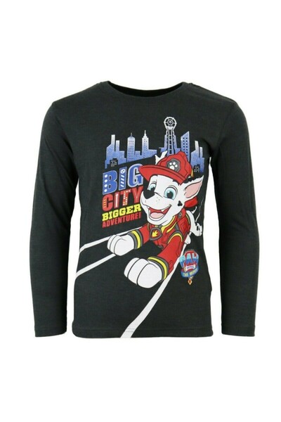 PAW PATROL Tricou cu maneca lunga, 7 ani, 112 cm, Big City, Paw Patrol
