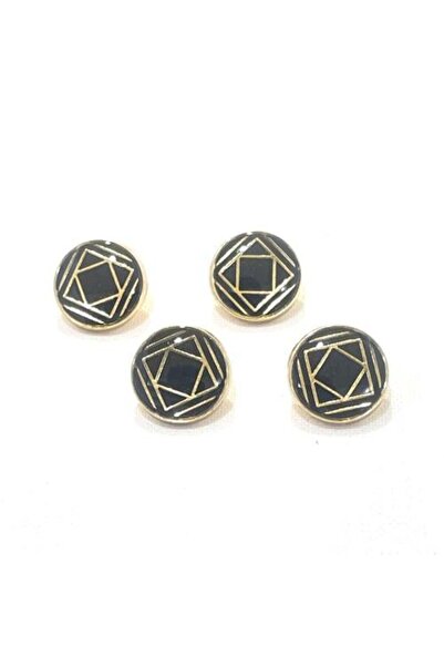 Abrar Metal Snap Buttons For Men's Saudi Thobe - 8 Pcs Set