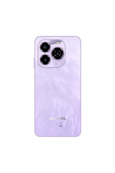 oukitel C65 PRO Dual SIM Purple 8+16GB RAM 256GB 4G LTE - Middle East Version
